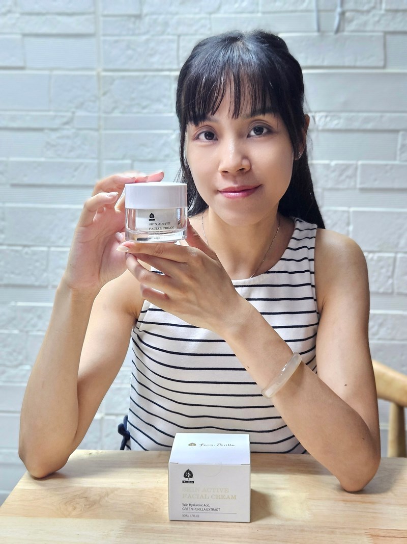 女人知己試用大隊,口碑行銷,部落客行銷,FarmPerilla 賦活修護面霜,自然綠紫蘇,無農藥,清爽不黏膩,滋潤肌膚,一抹有感